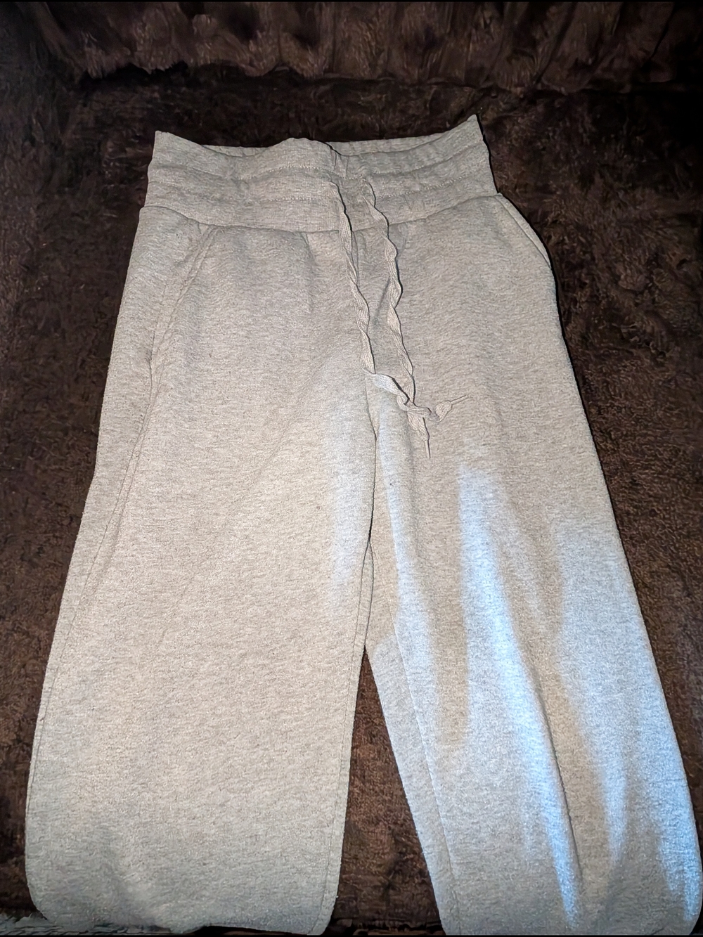Light Gray Men's Drawstring Joggers